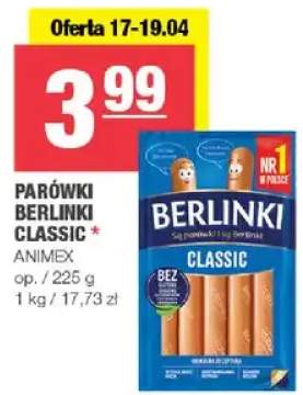 Parówki berlinki classic