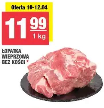 Łopatka wieprzowa bez kości