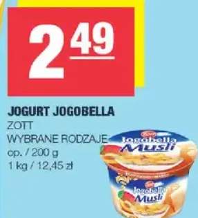 Jogurt Jogobella wybrane rodzaje