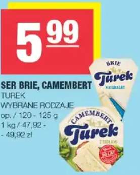 Ser brie, camembert wybrane rodzaje