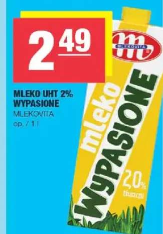 Mleko UHT 2% wypasione