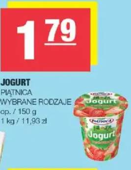 Jogurt wybrane rodzaje
