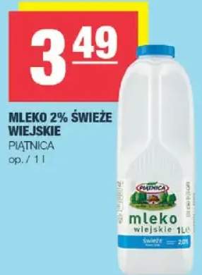 Mleko 2% świeże wiejskie