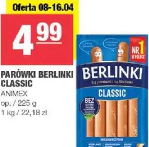 Parówki berlinki classic