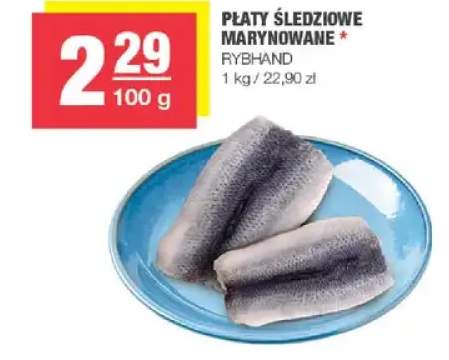 Płaty śledziowe marynowane