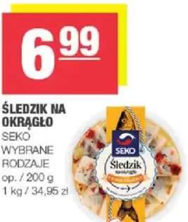 Śledzie na okrągło wybrane rodzaje