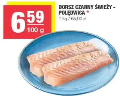 Dorsz czarny świeży - polędwica