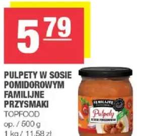 Pulpety w sosie pomidorowym familijne przysmaki