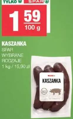 Kaszanka wybrane rodzaje