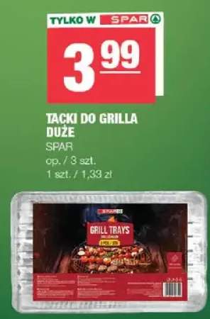 Tacki do grilla duże