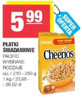 Płatki śniadaniowe wybrane rodzaje