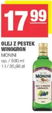 Olej z pestek winogron wybrane rodzaje