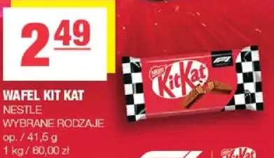 Wafel kit kat wybrane rodzaje