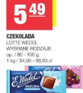 Czekolada wybrane rodzaje