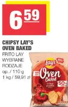 Chipsy Oven Baked wybrane rodzaje