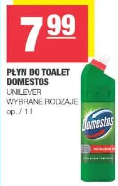 Płyn do toalet Domestos wybrane rodzaje