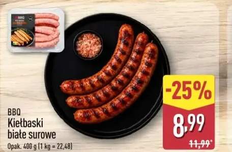 kiełbaski białe