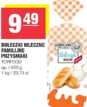 Bułeczki mleczne familijne przysmaki Topfood