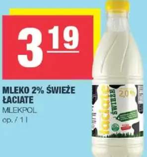Mleko 2% świeże Łaciate Mlekpol