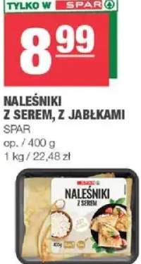 Naleśniki z serem z jabłkami Spar