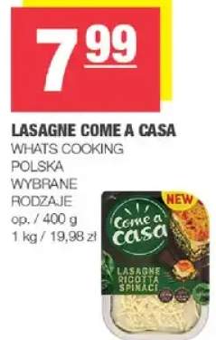 Lasagne Come a Casa Whats Cooking Polska
