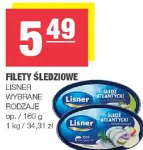 Filety śledziowe Lisner