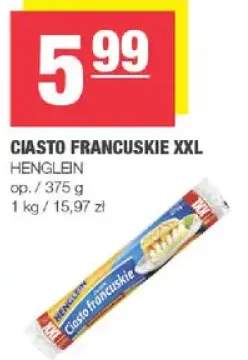 Ciasto francuskie XXL Henglein