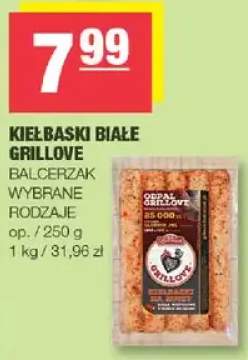 Kiełbaski białe grillowe Balcerzak