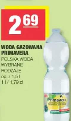 Woda gazowana Primavera Polska Woda MWS
