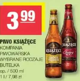 Piwo Książęce Kompania Piwowarska butelka