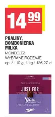Praliny Bombonierka Milka Mondelez