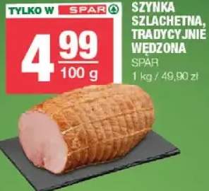 Szynka szlachetna tradycyjnie wędzona Spar