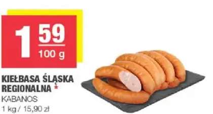 Kiełbasa śląska regionalna Kabanos