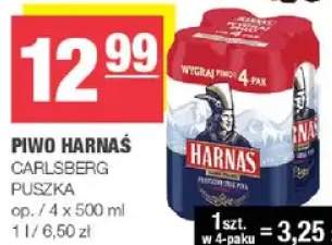 Piwo Harnaś Carlsberg puszka