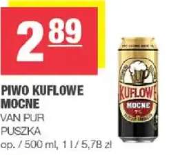 Piwo Kuflowe Mocne Van Pur puszka