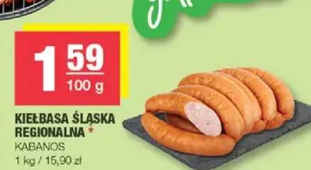 Kiełbasa śląska regionalna Kabanos