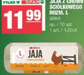 Jaja z chowu ściółkowego rozm. L Spar