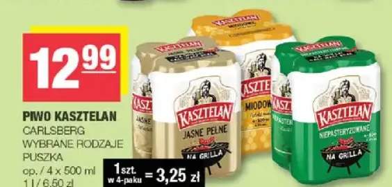 Piwo Kasztelan Carlsberg