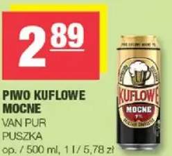 Piwo Kuflowe Mocne Van Pur