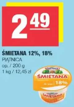 Śmietana 18% Piątnica