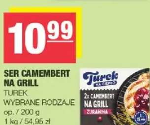 Ser camembert na grill Turek