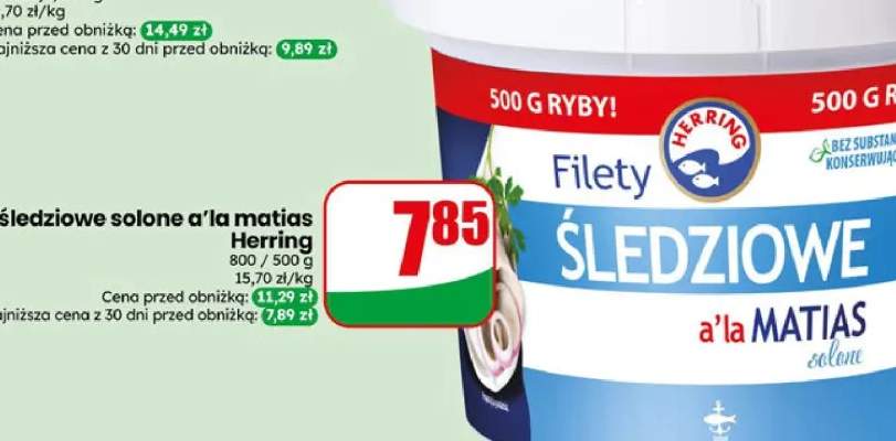 filety śledziowe