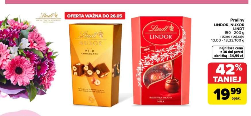 praliny Lindt