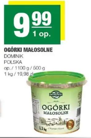 Ogórki małosolne Dominik Polska