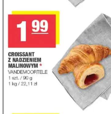 Croissant z nadzieniem malinowym Vandemoortele