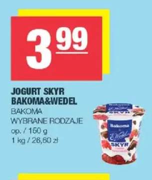 Jogurt Skyr Bakoma&Wedel