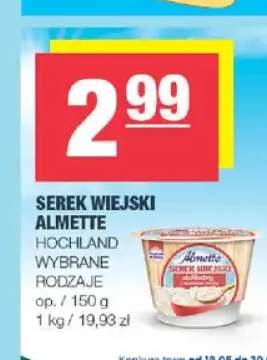 Serek wiejski Almette Hochland