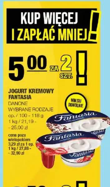 Jogurt kremowy Fantasia Danone