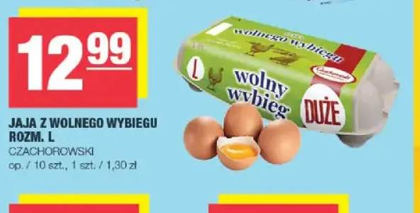 Jaja z wolnego wybiegu rozm. L Czachorowski