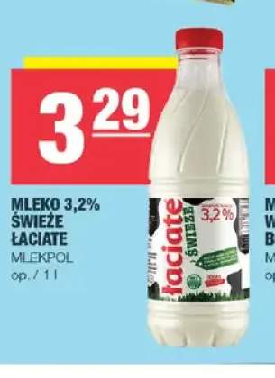 Mleko 3,2% świeże Łaciate Mlekpol